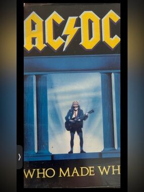 AC/DC Who Made Who Cassette